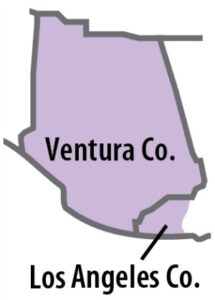 Region2 Map are of Region 2 including Ventura County and West Los Angeles County