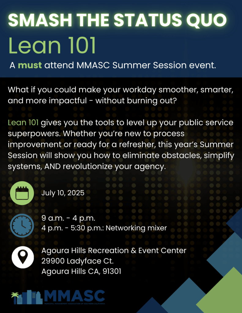 SummerSession2025 Join us for the 2025 Summer Session - Lean 101